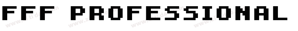 FFF Professional Bold字体转换